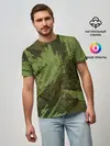 Мужская базовая футболка / КАМУФЛЯЖ BROWN