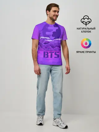 Мужская базовая футболка / BTS BAND