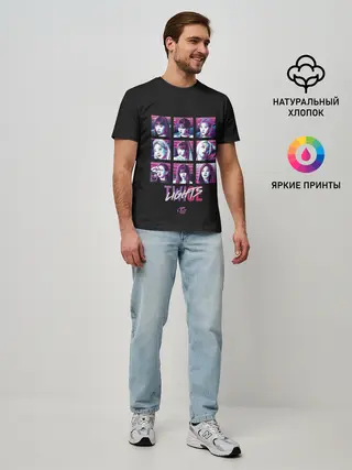 Мужская базовая футболка / TWICE