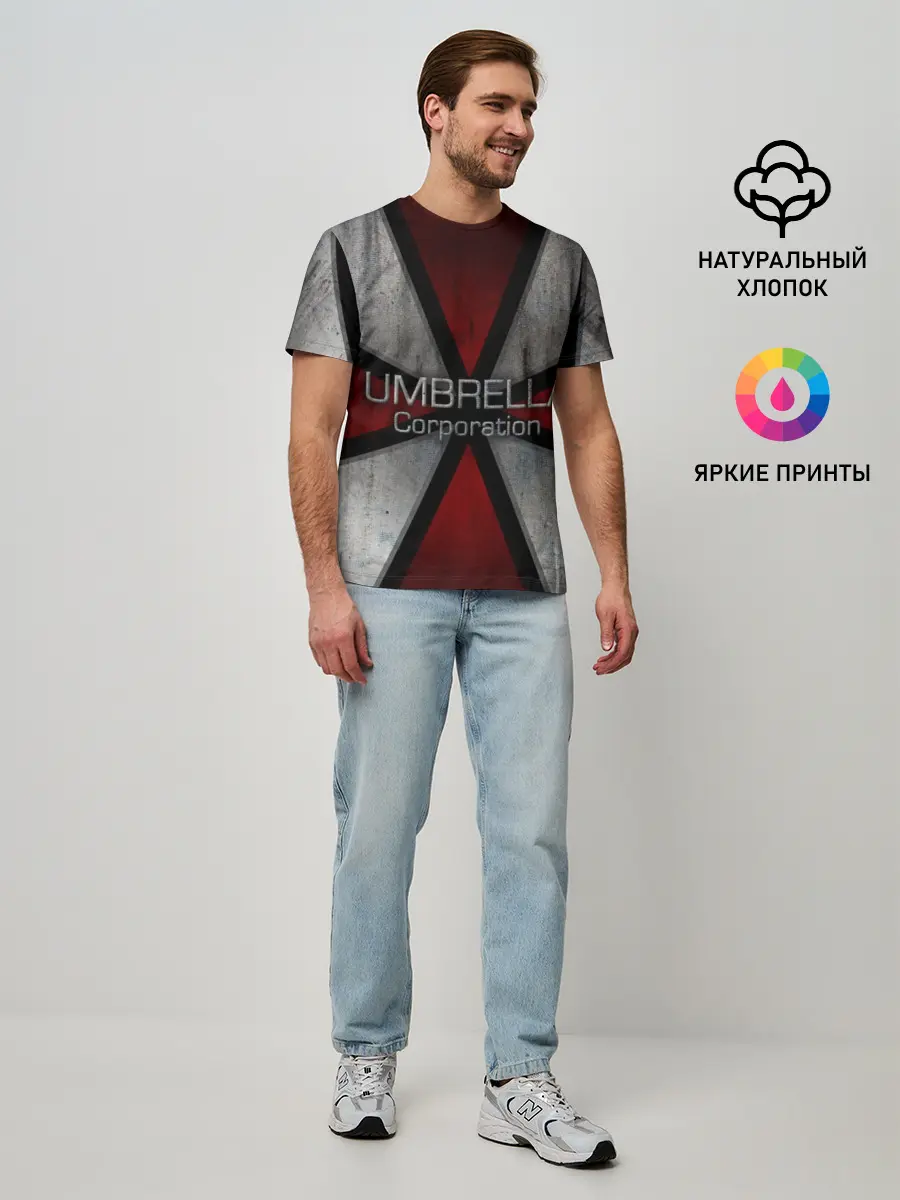 Мужская базовая футболка / Umbrella corps