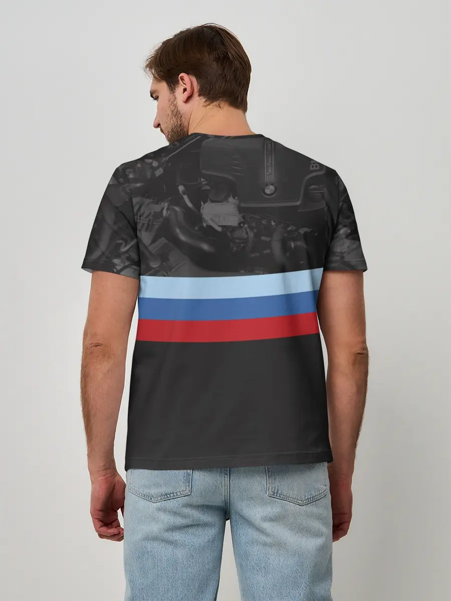 Мужская базовая футболка / BMW X5