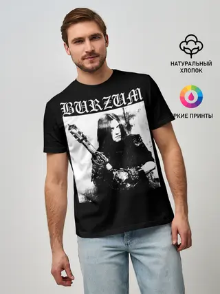 Мужская базовая футболка / BURZUM / Бурзум