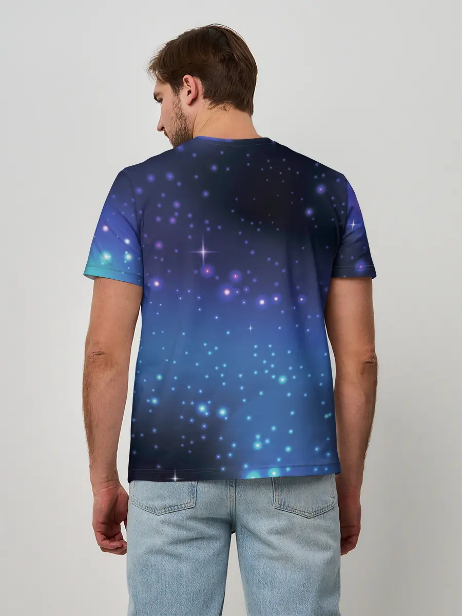 Мужская базовая футболка / Водолей / Aquarius, Знак зодиака