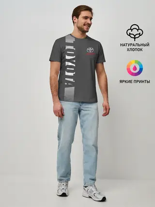 Мужская базовая футболка / TOYOTA | ТОЙОТА