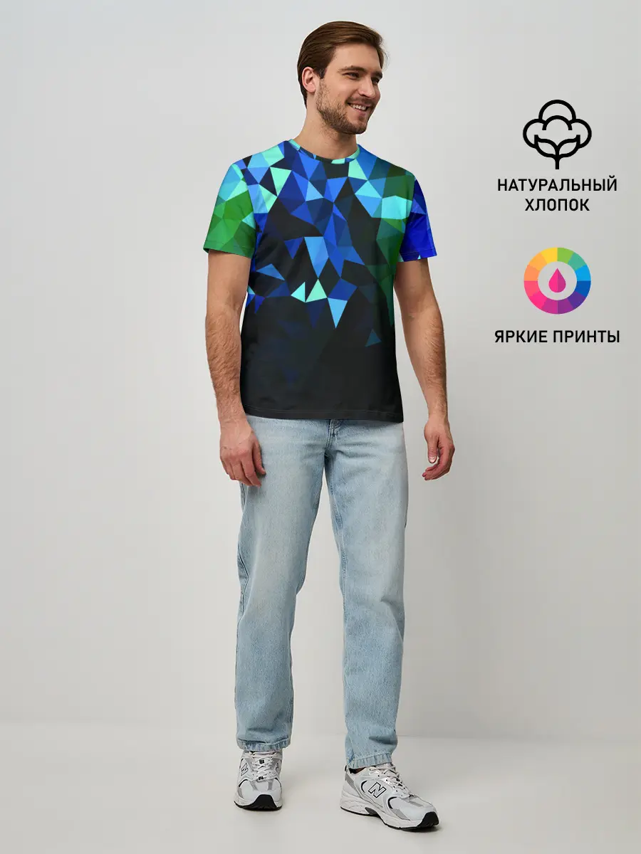 Мужская базовая футболка / Starfall