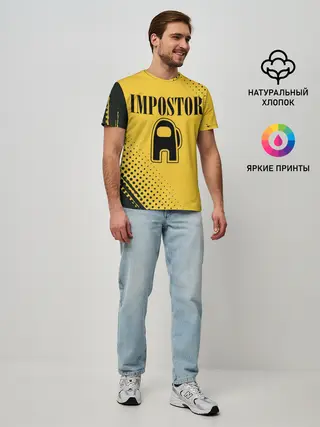 Мужская базовая футболка / IMPOSTOR / NIRVANA.