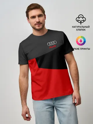Мужская базовая футболка / AUDI SPORT
