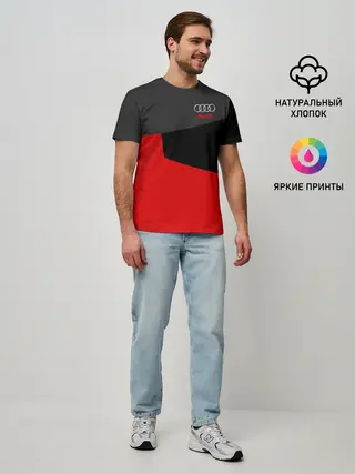 Мужская базовая футболка / AUDI SPORT