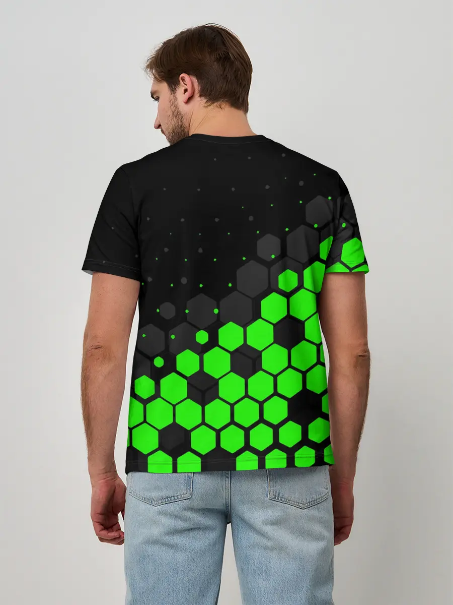 Мужская базовая футболка / KAWASAKI / КАВАСАКИ