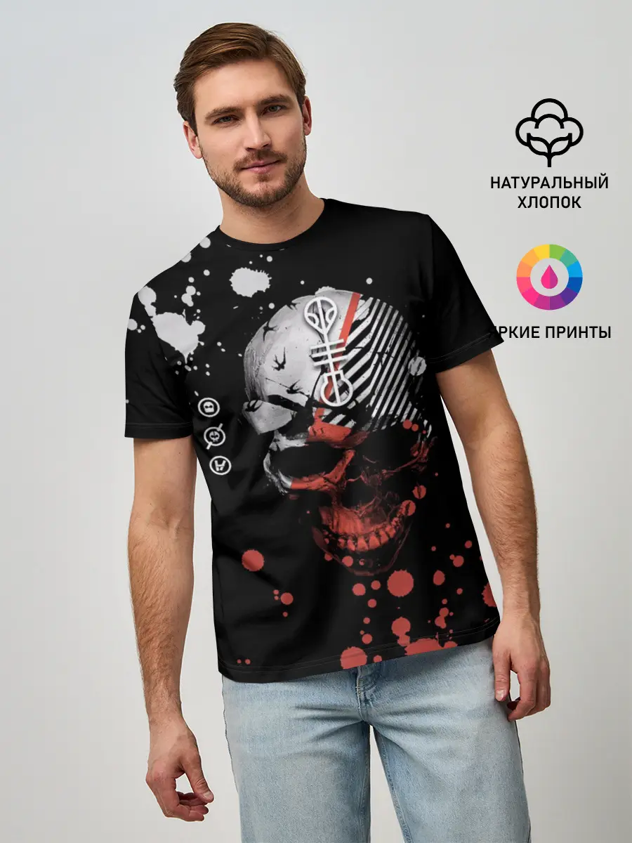 Мужская базовая футболка / Twenty One Pilots