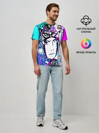 Мужская базовая футболка / Цунаде