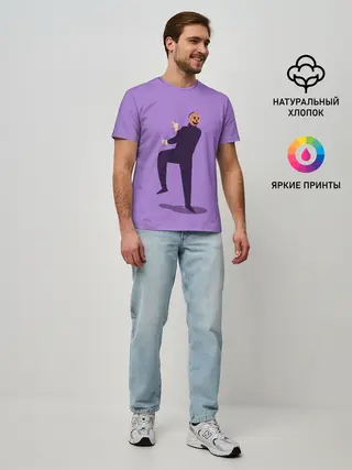 Мужская базовая футболка / Halloween | The Pumpkin Dancer