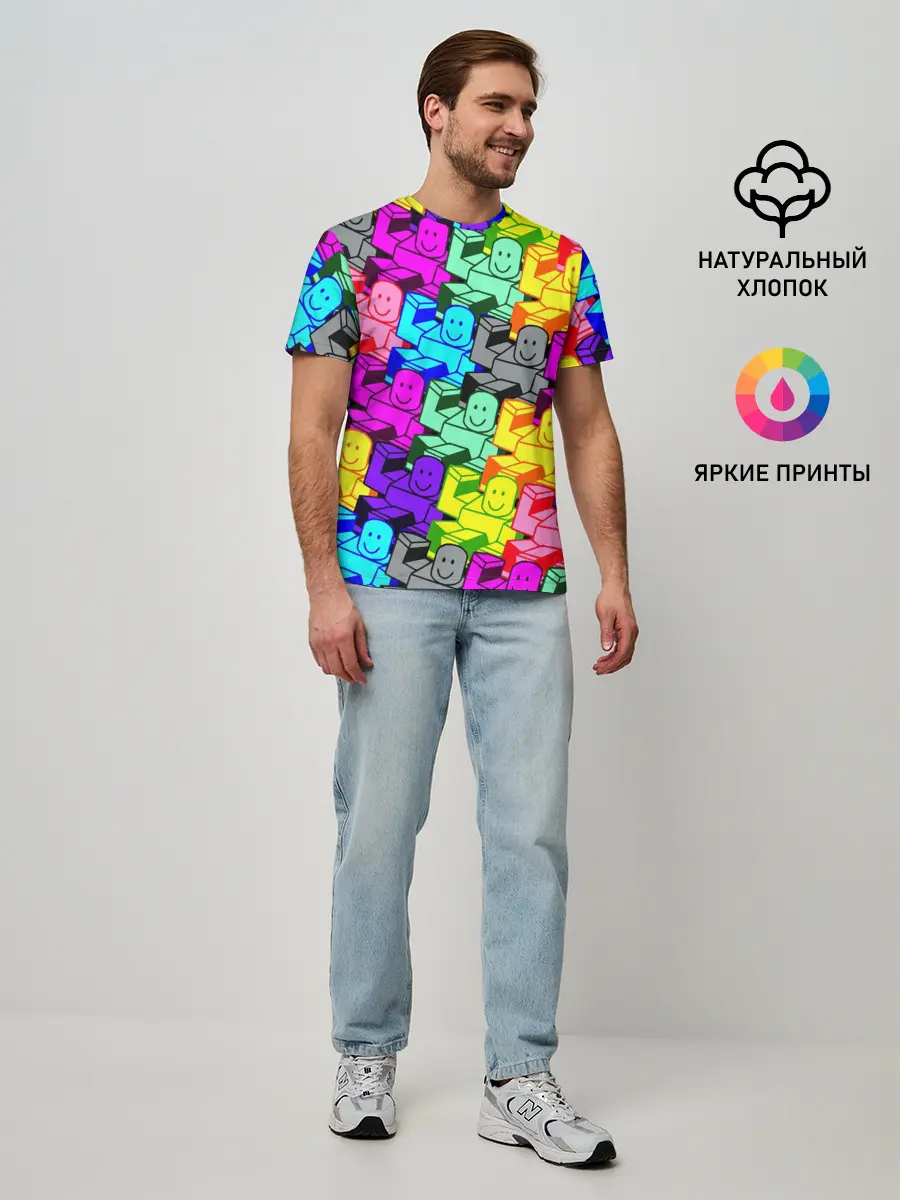 Мужская базовая футболка / ROBLOX