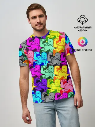 Мужская базовая футболка / ROBLOX
