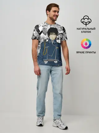 Мужская базовая футболка / Полковник Мустанг