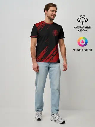 Мужская базовая футболка / Стальной алхимик | Fullmetal Alchemist