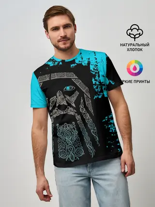 Мужская базовая футболка / Один