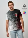 Мужская базовая футболка / AC MILAN / МИЛАН