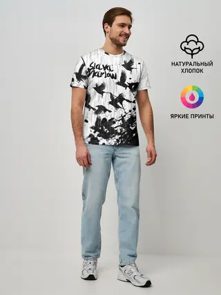 Мужская базовая футболка / SLAVA MARLOW