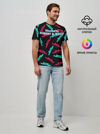 Мужская базовая футболка / Directed by R. B. Weide Glitch
