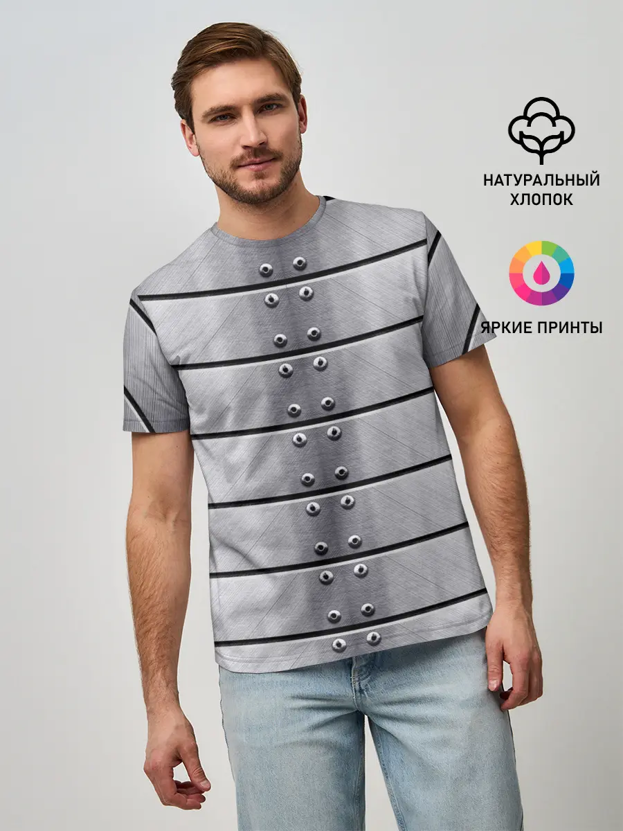 Мужская базовая футболка / Metal Armor