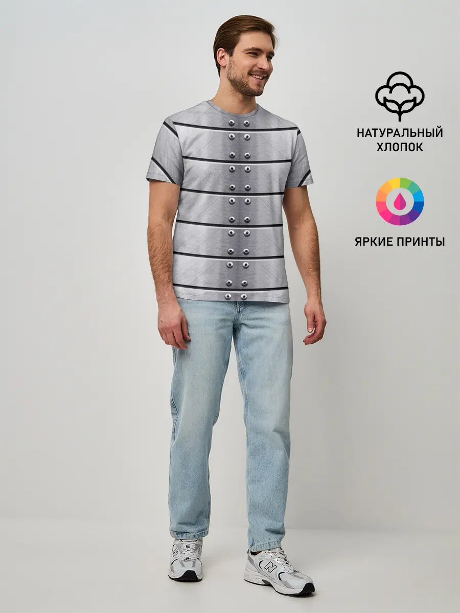 Мужская базовая футболка / Metal Armor