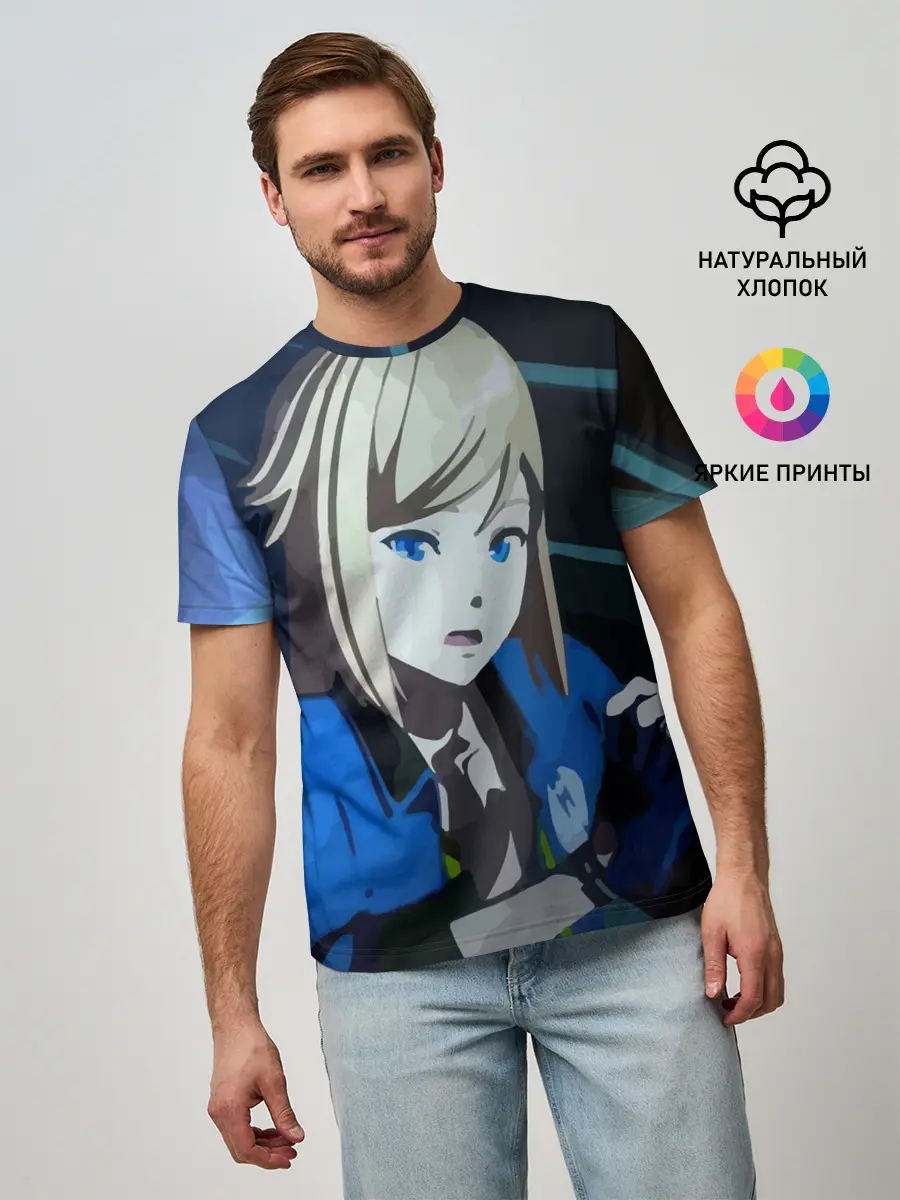 Мужская базовая футболка / Тихоокеанский рубеж