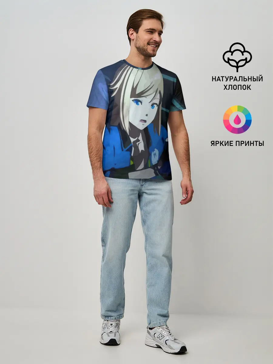 Мужская базовая футболка / Тихоокеанский рубеж