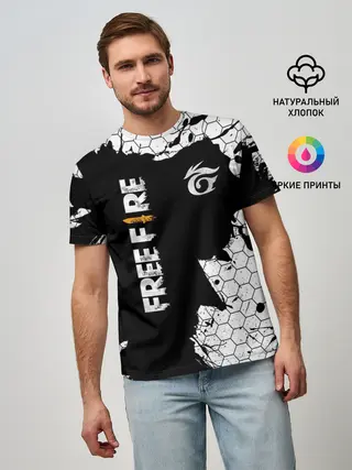 Мужская базовая футболка / GARENA FREE FIRE