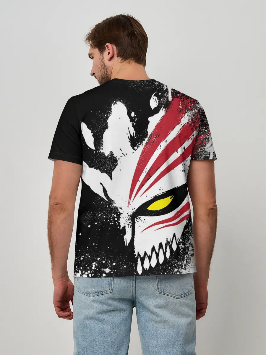 Мужская базовая футболка / БЛИЧ МАСКА | BLEACH