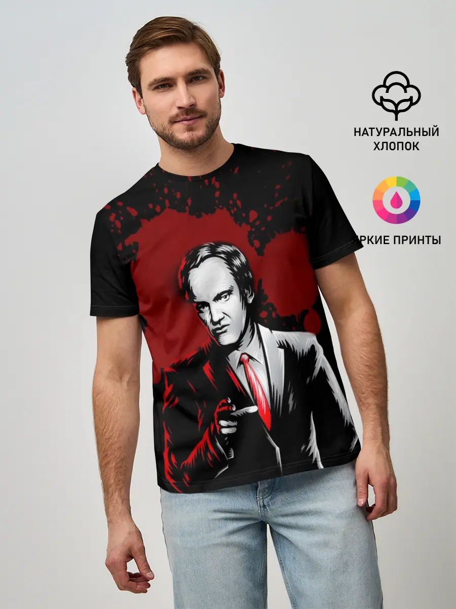 Мужская базовая футболка / Quentin Tarantino