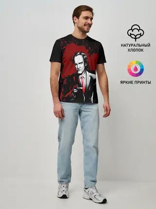 Мужская базовая футболка / Quentin Tarantino