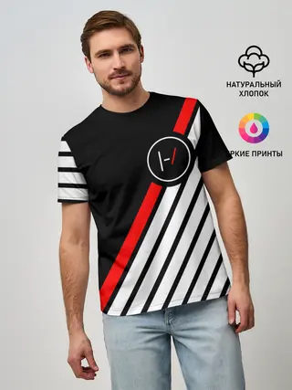 Мужская базовая футболка / TWENTY ONE PILOTS