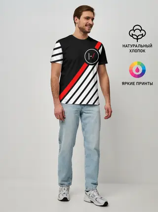 Мужская базовая футболка / TWENTY ONE PILOTS