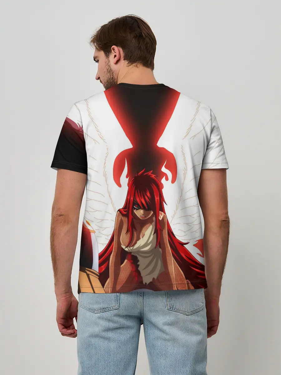 Мужская базовая футболка / Эльза Фейри Тейл