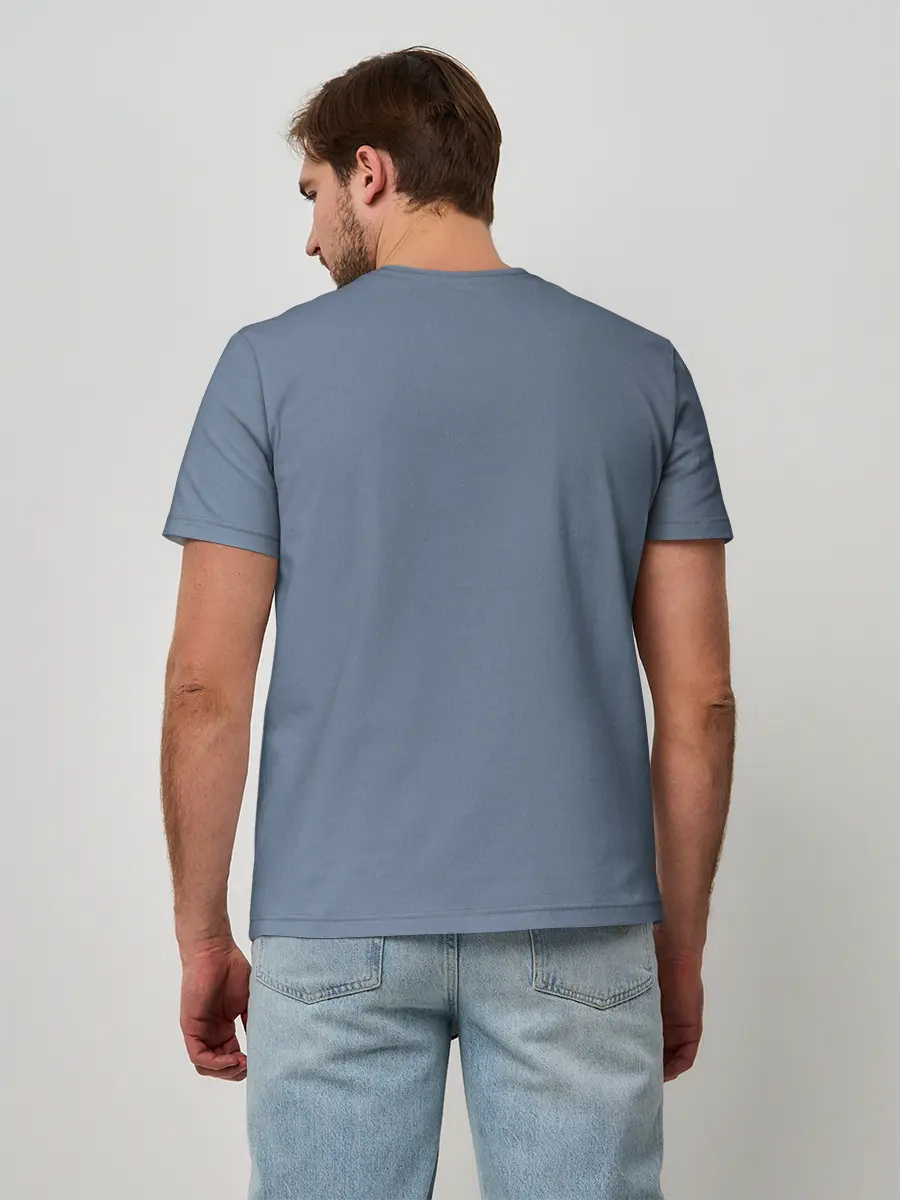 Мужская базовая футболка / Хищный динозавр | Dino