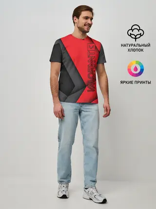 Мужская базовая футболка / Valorant