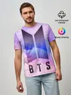 Мужская базовая футболка / BTS