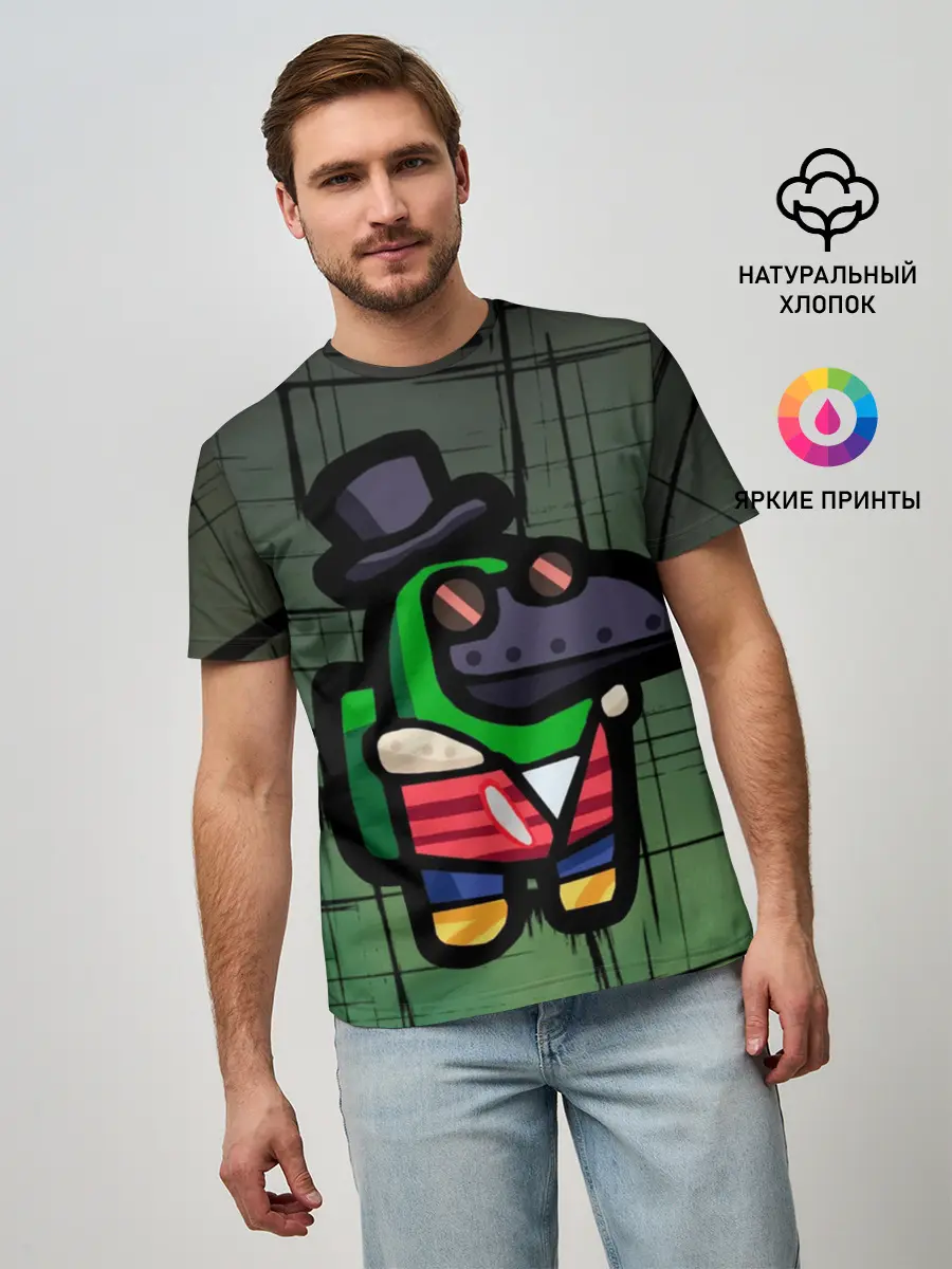 Мужская базовая футболка / Among Us