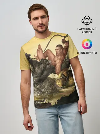 Мужская базовая футболка / Aniki Fight Art