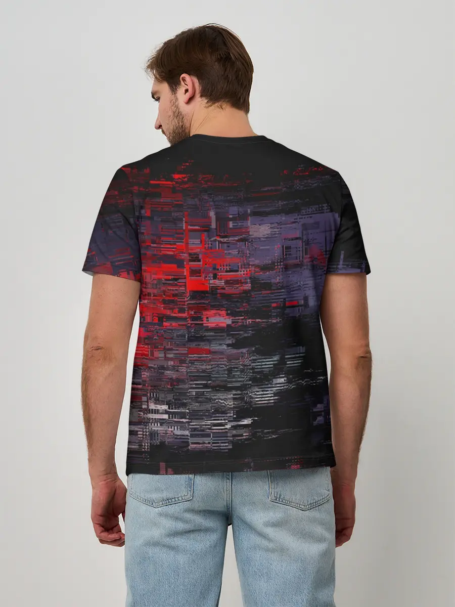 Мужская базовая футболка / CyberPunk 2077
