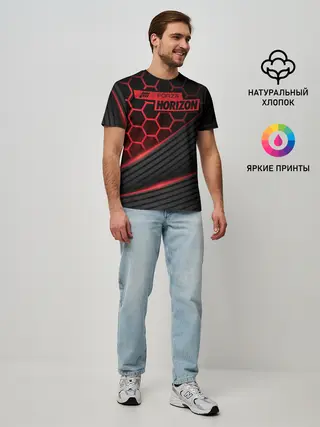 Мужская базовая футболка / Forza Horizon