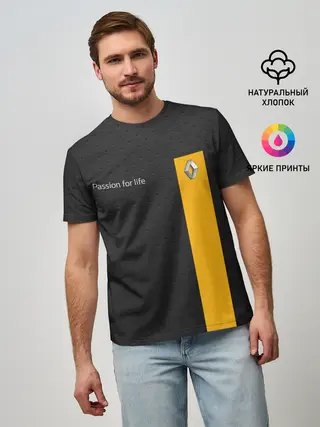 Мужская базовая футболка / Renault