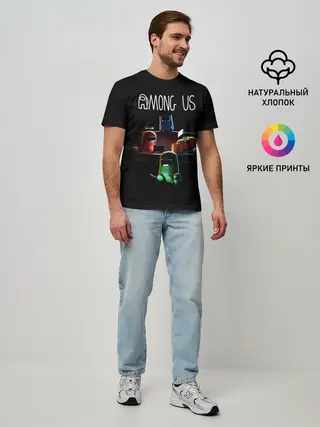 Мужская базовая футболка / AMONG US