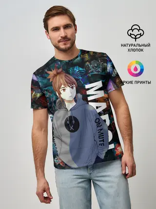 Мужская базовая футболка / Марси ДОТА 2