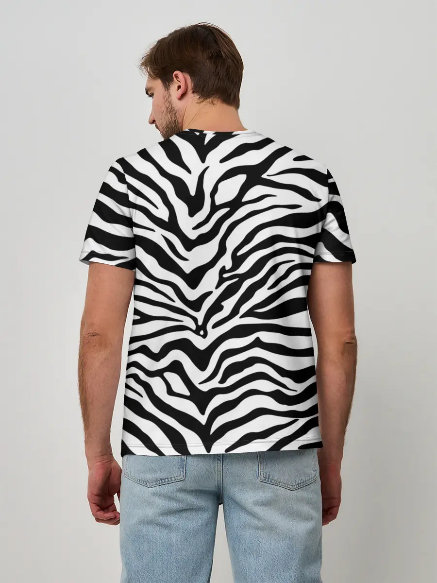 Мужская базовая футболка / Я зебра
