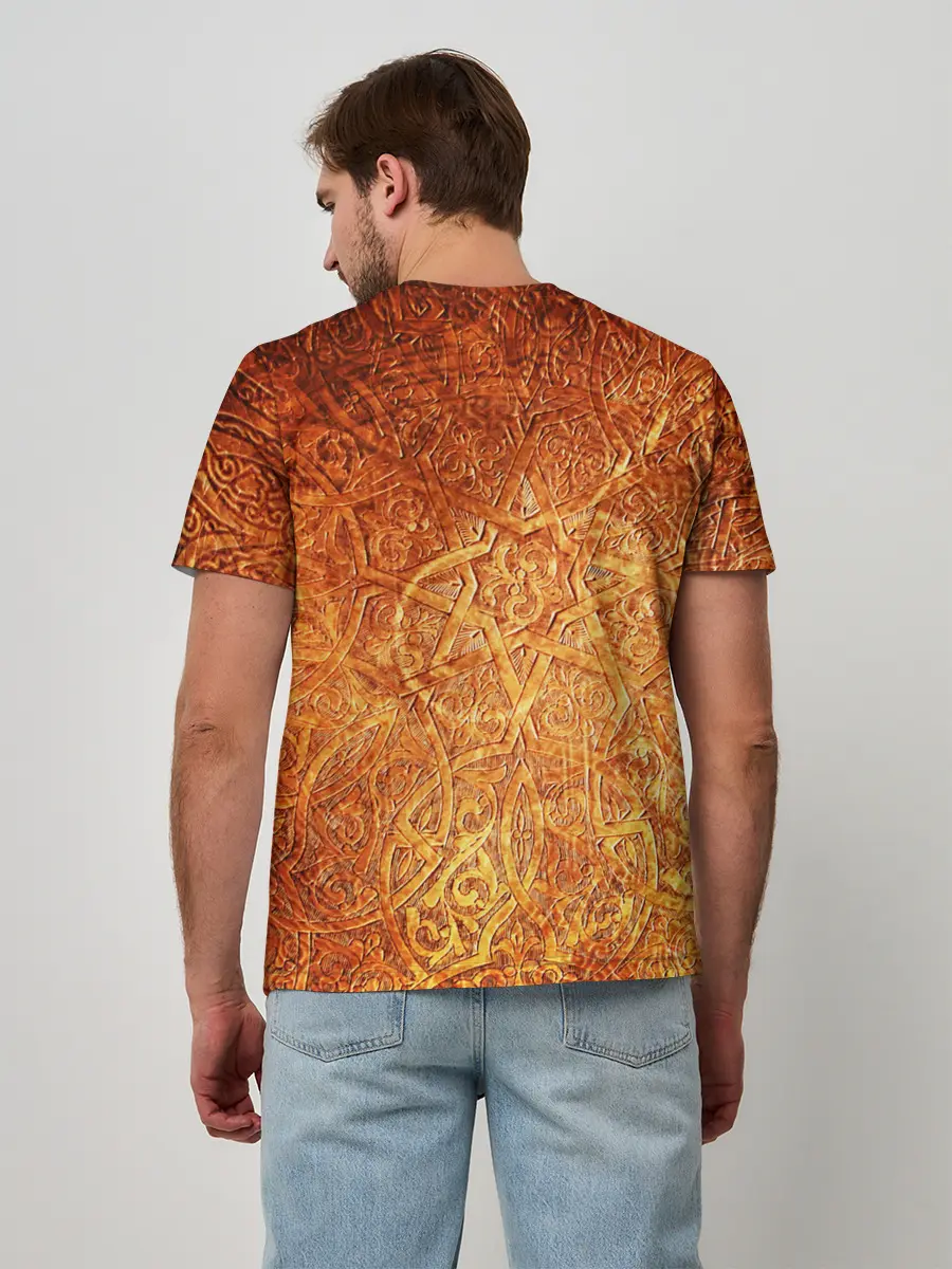 Мужская базовая футболка / Кельтские узоры