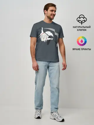 Мужская базовая футболка / Juuzou Suzuya