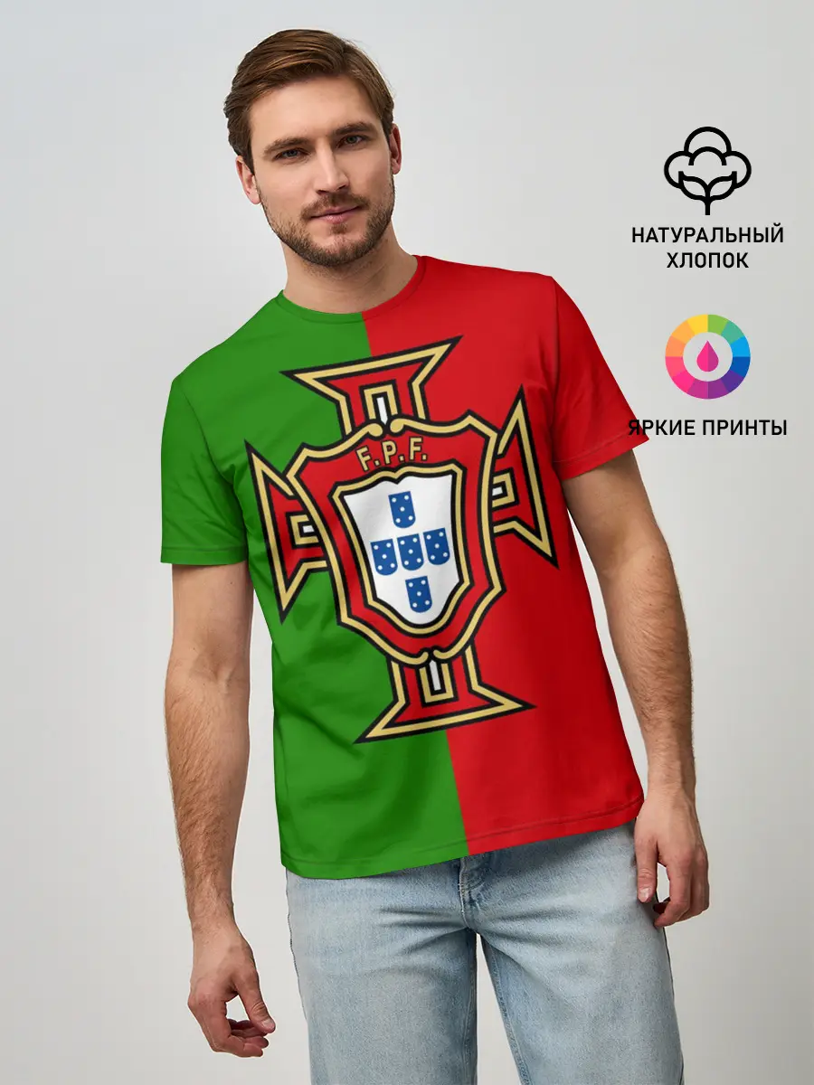 Мужская базовая футболка / Сборная Португалии