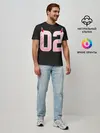 Мужская базовая футболка / Порядковый номер 02